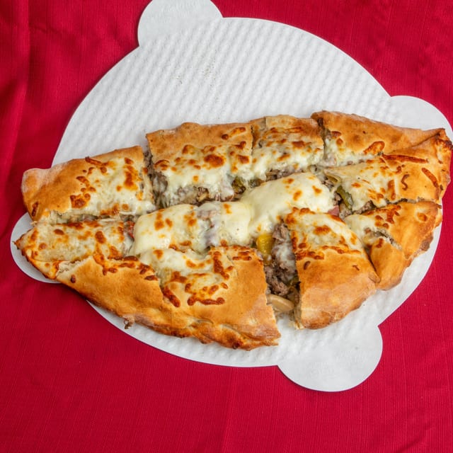Steak Bomb Calzone.