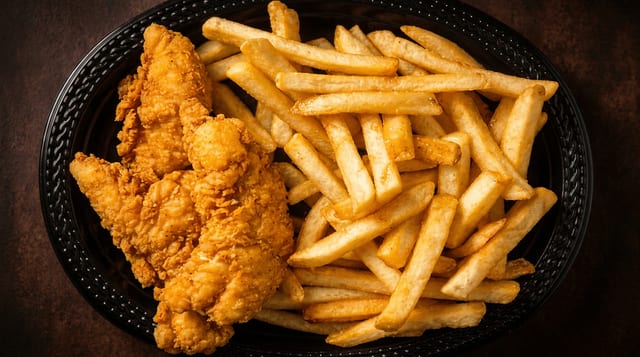 Kids Chicken Fingers.