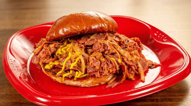 Super Pastrami Sandwich.
