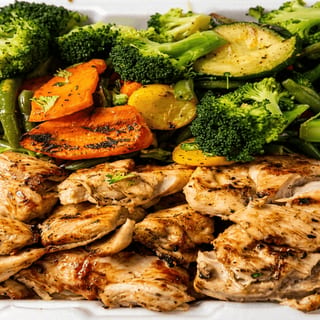Chicken Kabob Dinner