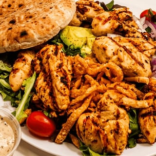 Chicken Guacamole Salad