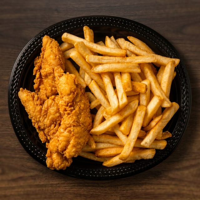 Kids Chicken Fingers.