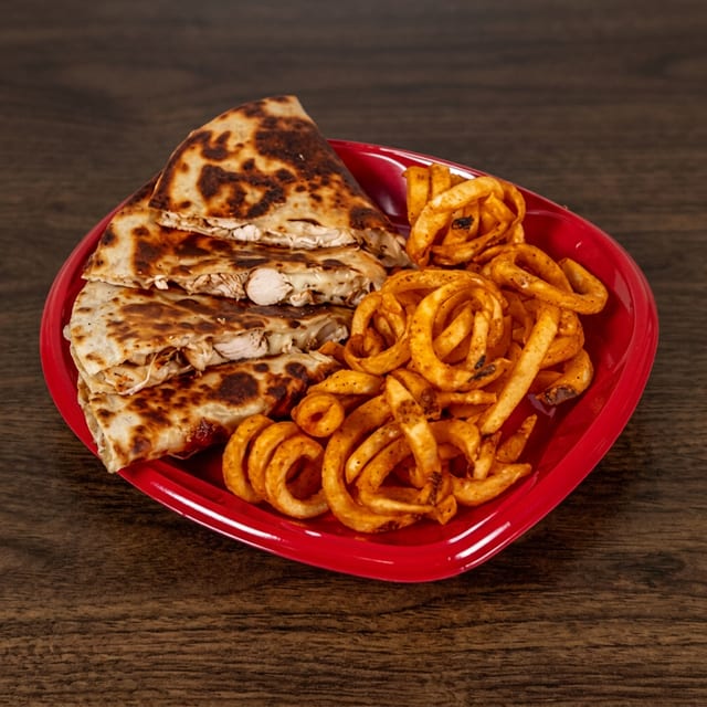 Chicken Quesadillas.