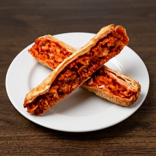 Chicken Parm Egg Roll.