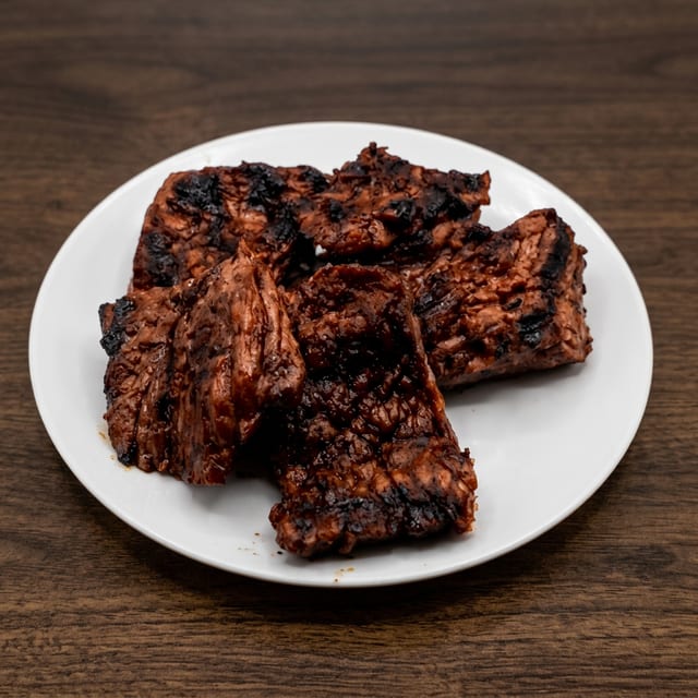Side of Honey BBQ Steak Tips.