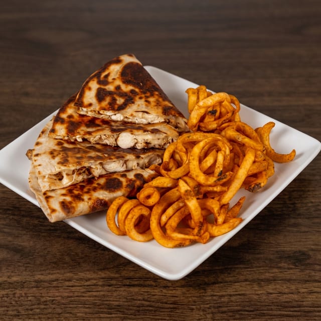 Honey BBQ Steak Tip Quesadillas.