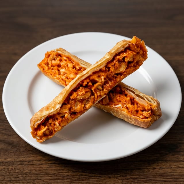 Buffalo Chicken Egg Roll.