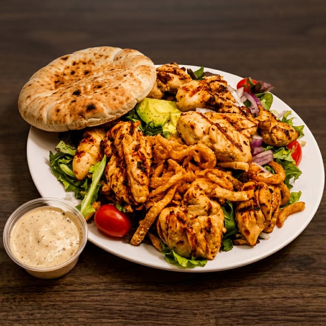 Chicken Guacamole Salad.