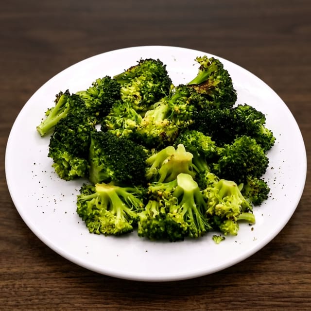 Steamed Broccoli.