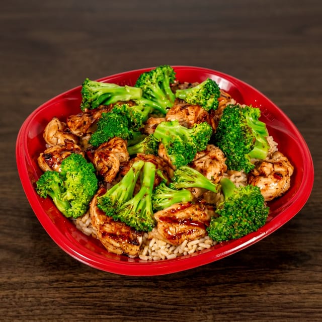 Grilled Chicken Rice Bowl.